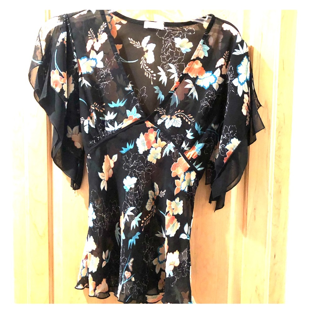 Charlotte Russe Beautiful Kimono Style Blouse